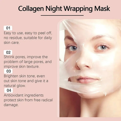 Collagen Overnight Wrapping Peel-Off Facial Mask